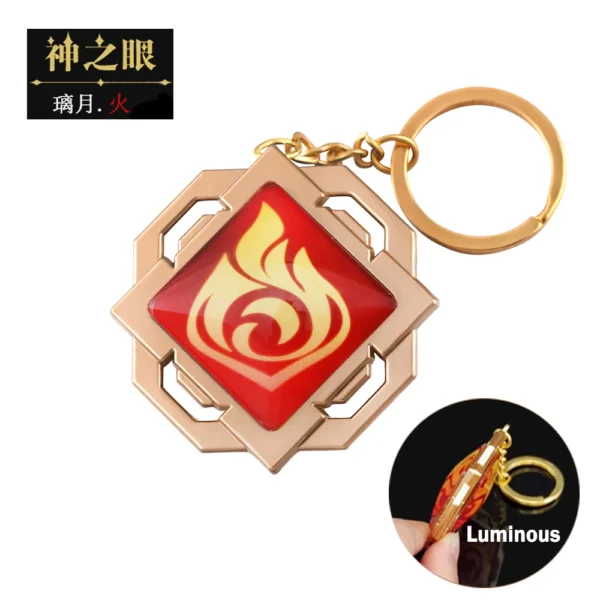 Genshin Impact Vision Keychain - Image 10