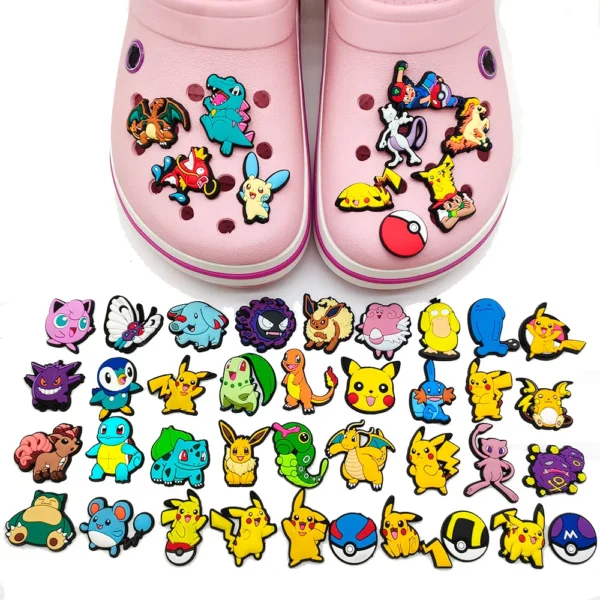 Pokemon Shoe Charms